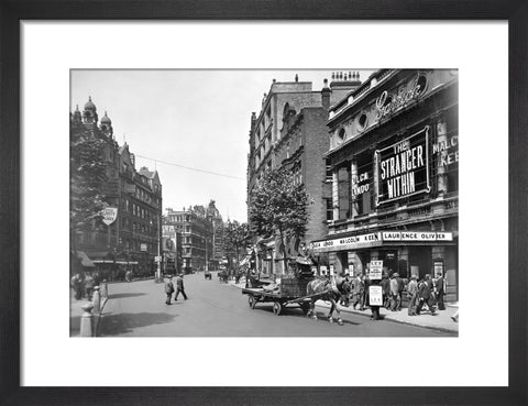 View of Charing Cross Road and the Garrick Theatre 1929
