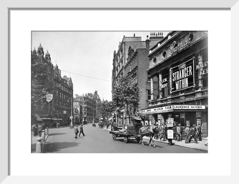 View of Charing Cross Road and the Garrick Theatre 1929