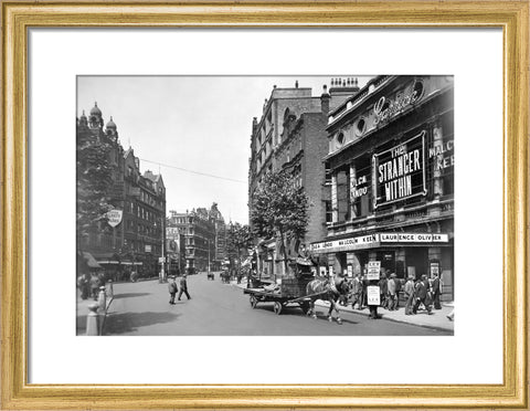 View of Charing Cross Road and the Garrick Theatre 1929