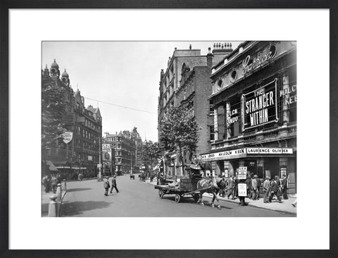 View of Charing Cross Road and the Garrick Theatre 1929
