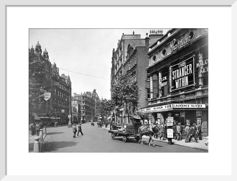 View of Charing Cross Road and the Garrick Theatre 1929