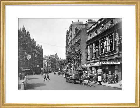 View of Charing Cross Road and the Garrick Theatre 1929
