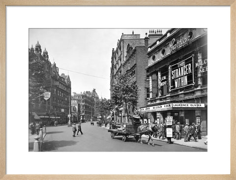 View of Charing Cross Road and the Garrick Theatre 1929