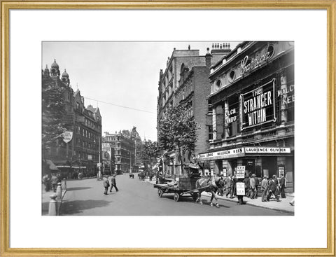View of Charing Cross Road and the Garrick Theatre 1929
