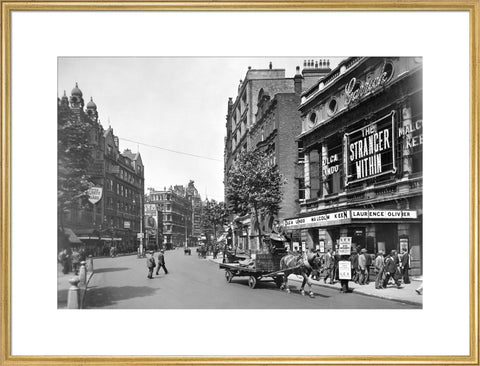 View of Charing Cross Road and the Garrick Theatre 1929