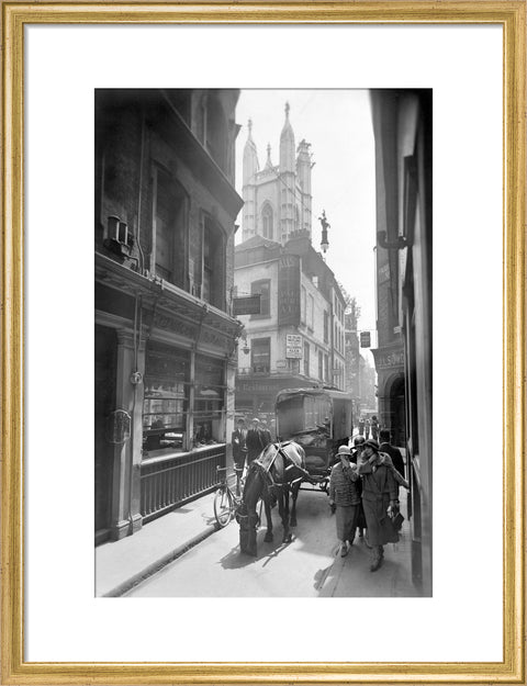 Bow Lane Looking South 20th century