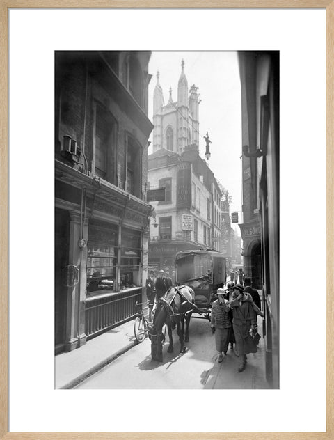 Bow Lane Looking South 20th century