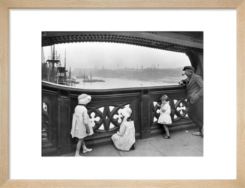 Children on the Tower Bridge 20th century