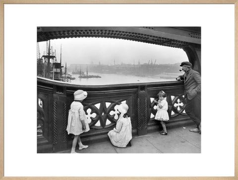 Children on the Tower Bridge 20th century