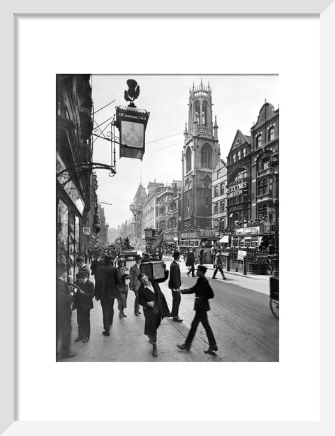 Street scene Fleet Street 20th century