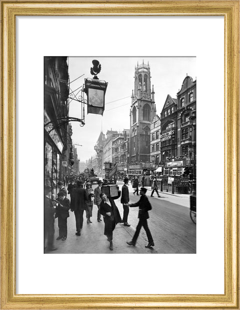 Street scene Fleet Street 20th century