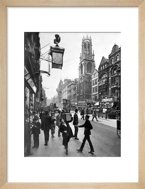 Street scene Fleet Street 20th century