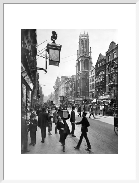 Street scene Fleet Street 20th century