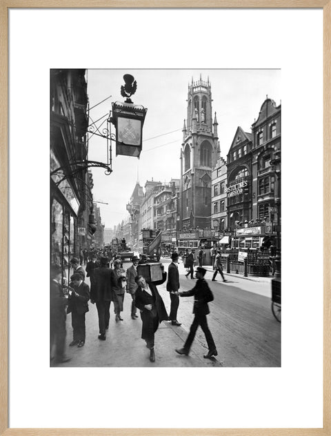 Street scene Fleet Street 20th century