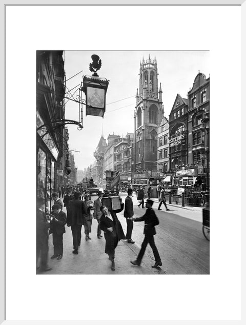 Street scene Fleet Street 20th century