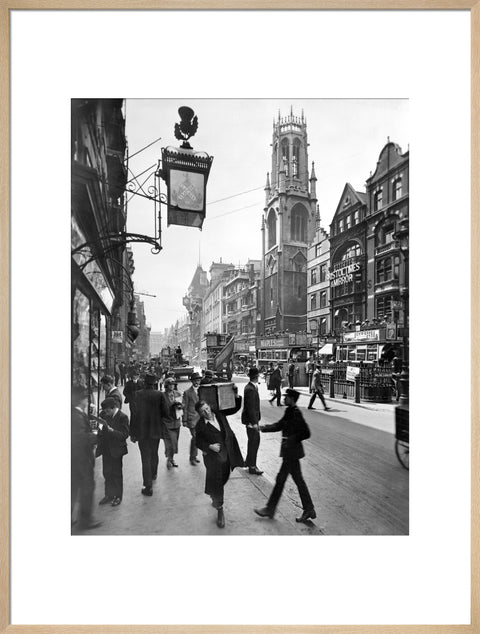 Street scene Fleet Street 20th century
