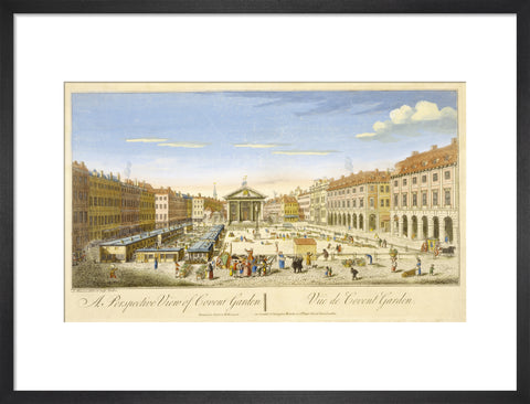 A Perspective View of Covent Garden 18th century