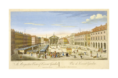 A Perspective View of Covent Garden 18th century