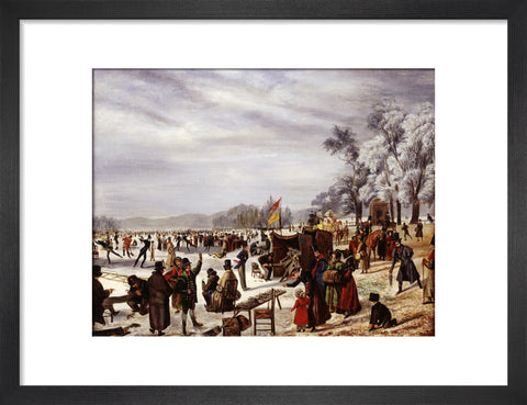 Skating on the Serpentine 1838