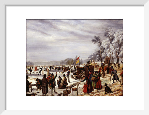 Skating on the Serpentine 1838