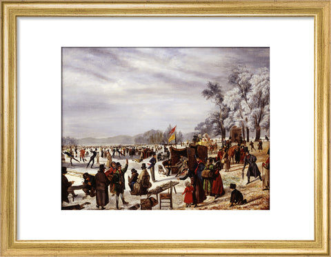 Skating on the Serpentine 1838