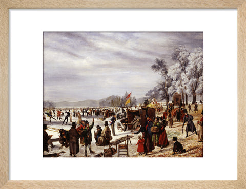 Skating on the Serpentine 1838
