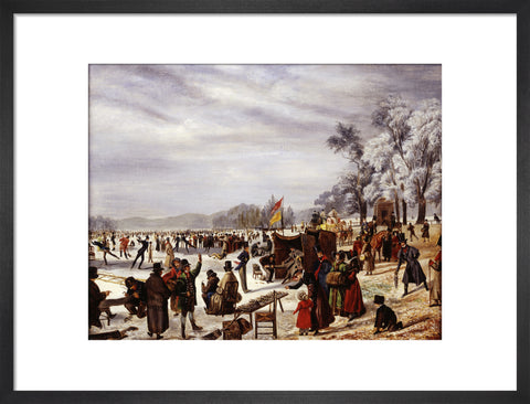 Skating on the Serpentine 1838