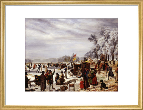 Skating on the Serpentine 1838