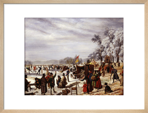 Skating on the Serpentine 1838