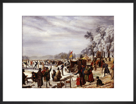 Skating on the Serpentine 1838