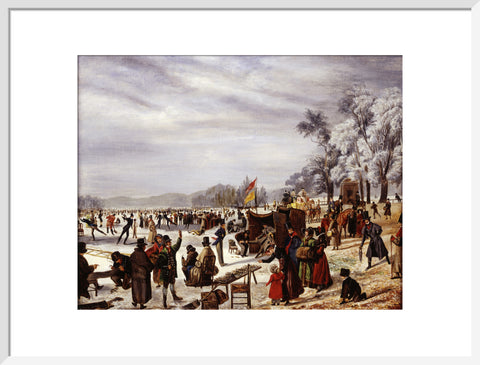 Skating on the Serpentine 1838