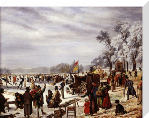 Skating on the Serpentine 1838