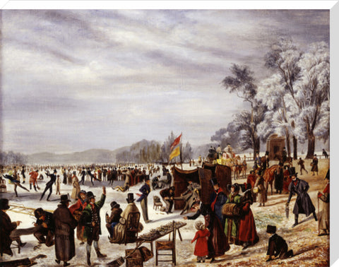 Skating on the Serpentine 1838