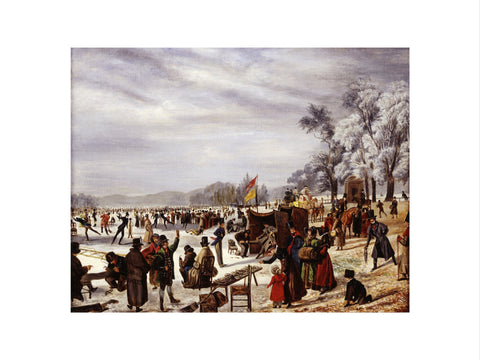 Skating on the Serpentine 1838