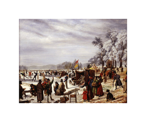 Skating on the Serpentine 1838