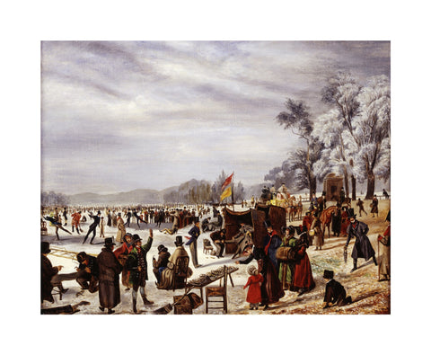 Skating on the Serpentine 1838