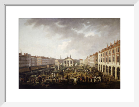 Covent Garden Piazza and Market 18th century