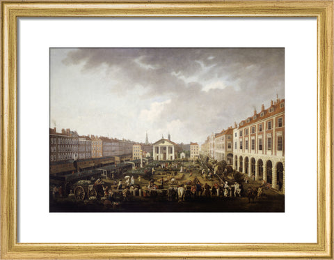 Covent Garden Piazza and Market 18th century