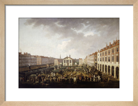 Covent Garden Piazza and Market 18th century