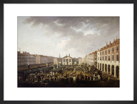 Covent Garden Piazza and Market 18th century