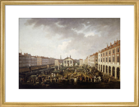 Covent Garden Piazza and Market 18th century