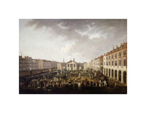 Covent Garden Piazza and Market 18th century
