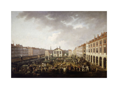 Covent Garden Piazza and Market 18th century