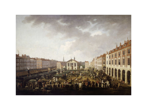 Covent Garden Piazza and Market 18th century