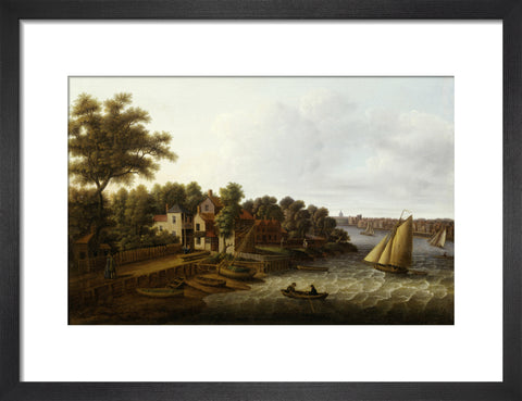 The Thames at Millbank 18th century