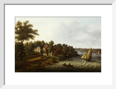 The Thames at Millbank 18th century