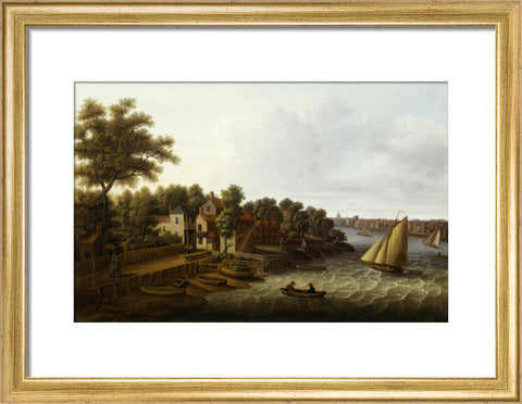 The Thames at Millbank 18th century