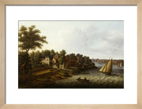 The Thames at Millbank 18th century