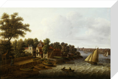 The Thames at Millbank 18th century