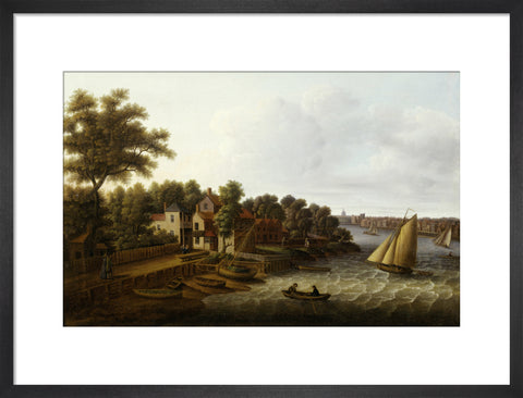 The Thames at Millbank 18th century